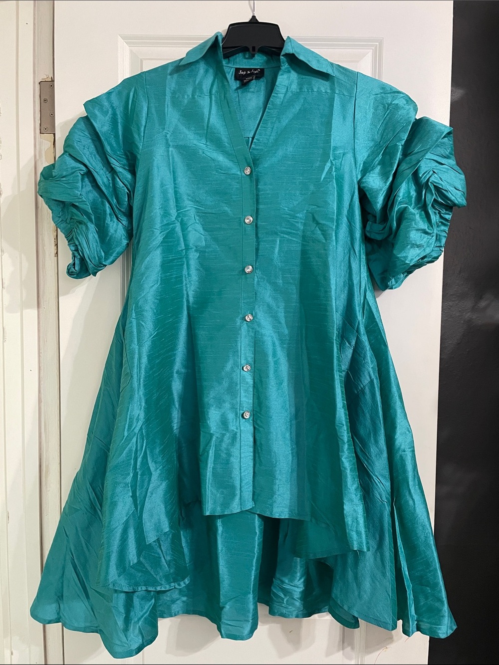 Step In Style Absolutely Stunning Over-Sized Cocktail Swing Dress Size Small